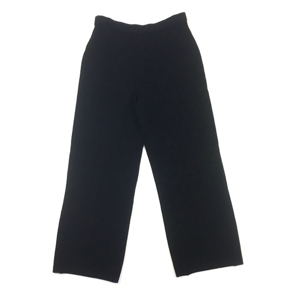 St. John Santana knit black pull on pants comfort - Picture 2 of 5